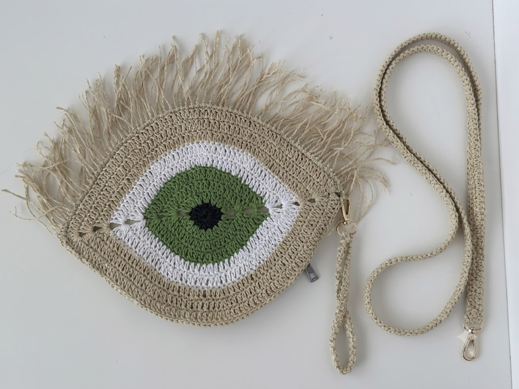 Nazar Clutch Yeşil 2