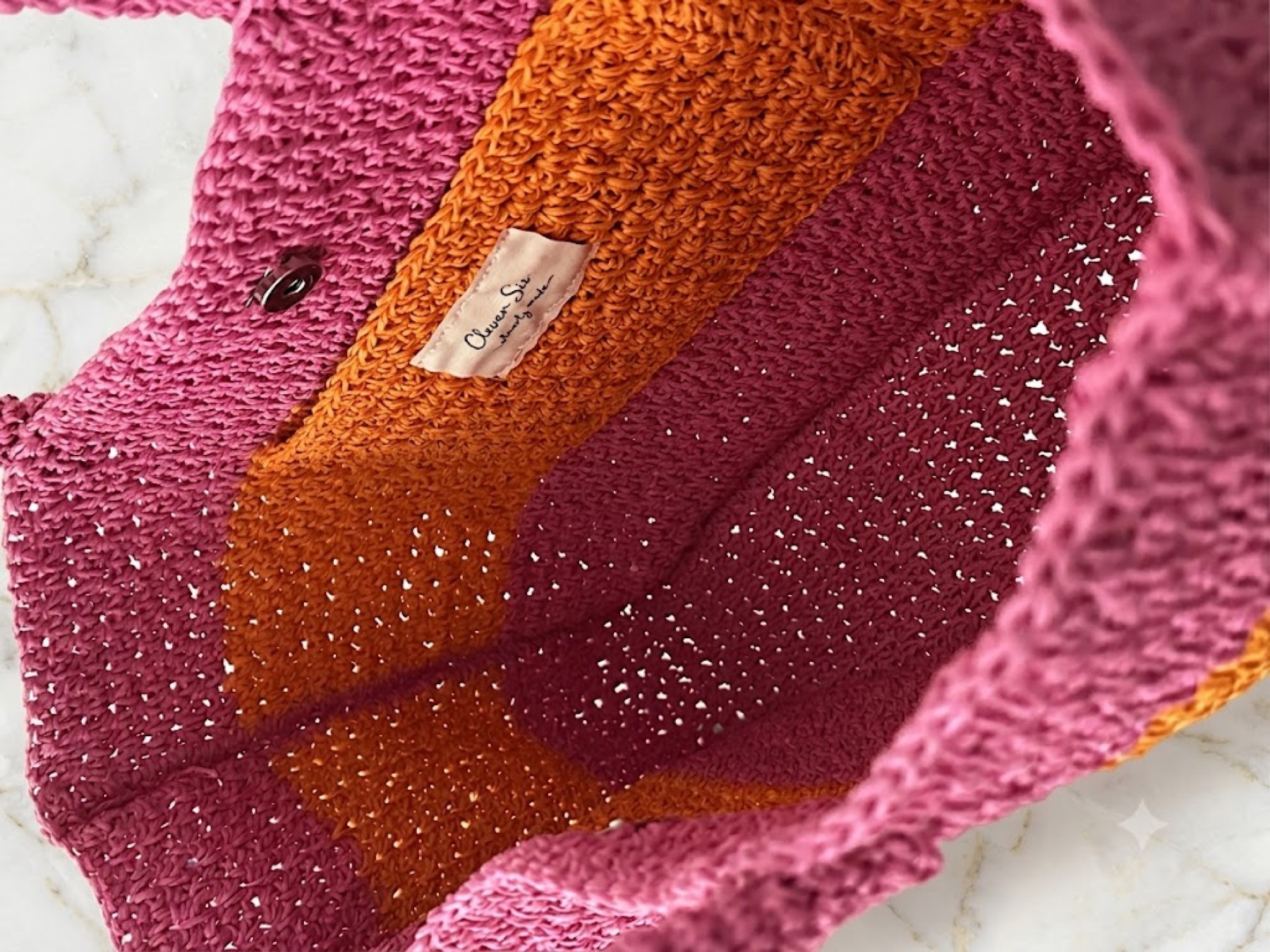 Pink Orange Tote 3
