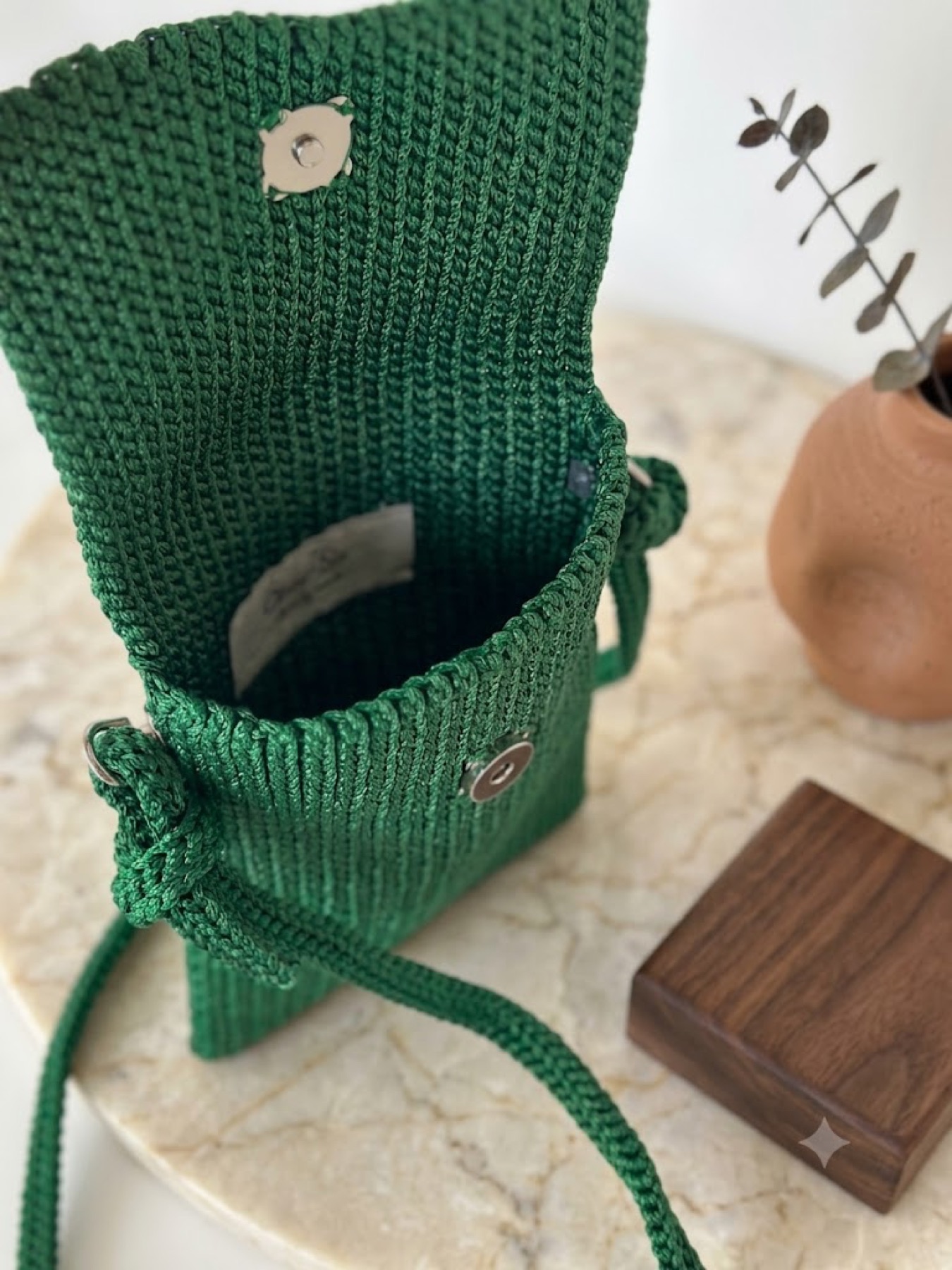 Green Mini Phone Bag 2